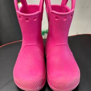 Toddler CROCS Pink Boots